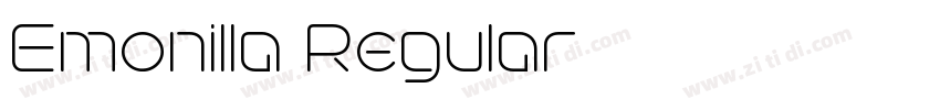Emonilla Regular字体转换 Emonilla Regular字体转换